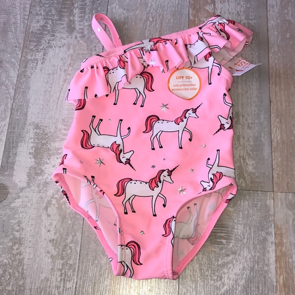 carter's unicorn bathing suit